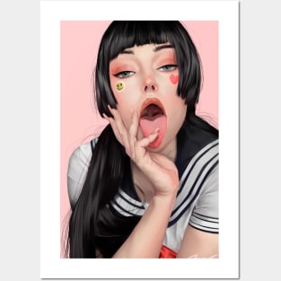 schoolgirl Posters and Art